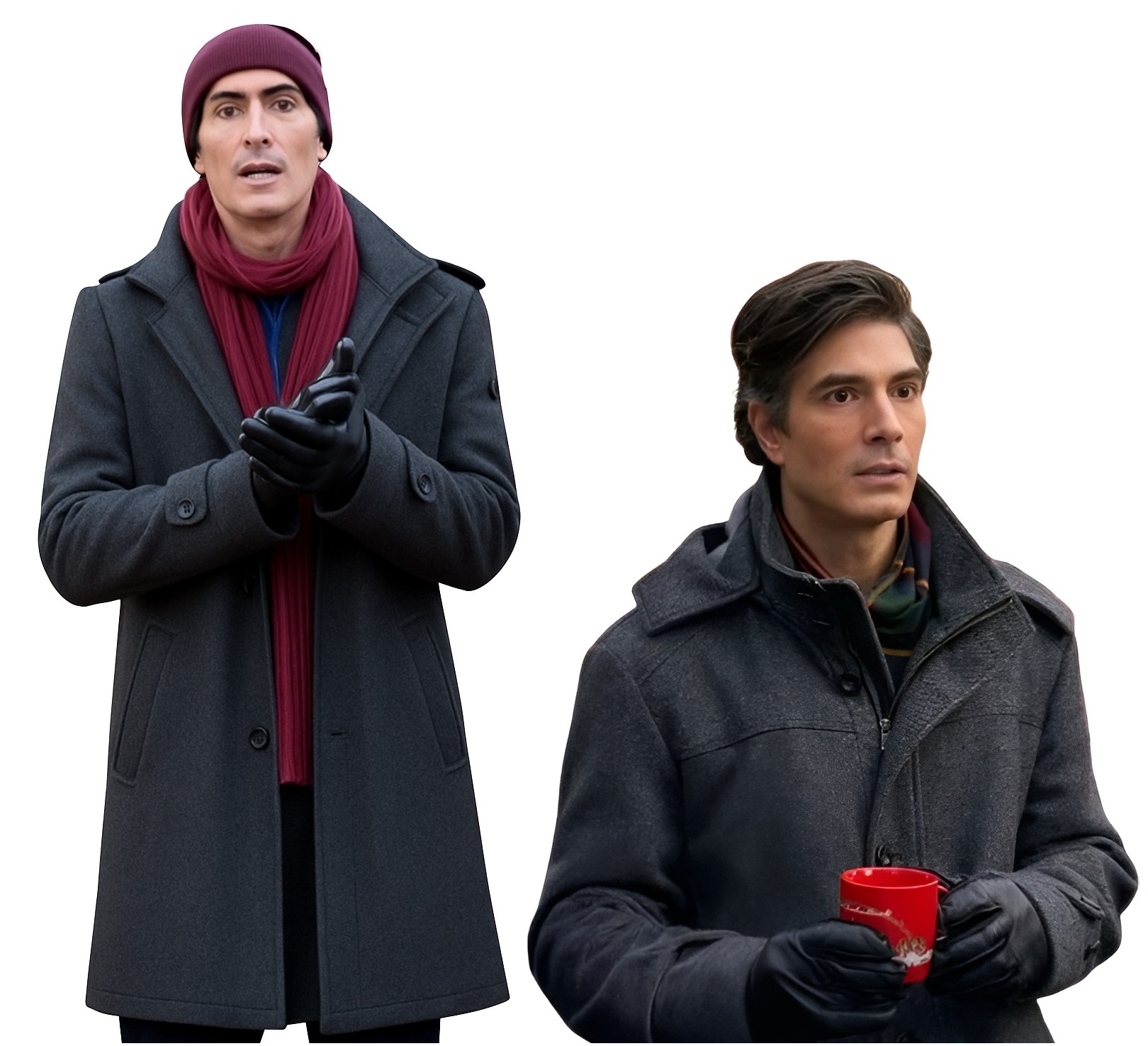 A Keller Christmas Vacation Brandon Routh Wool Coat A Keller Christmas Vacation Brandon Routh Wool Coat
